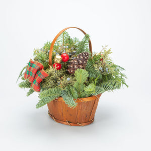 Basket of Jingle Bells Centerpiece