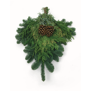 Mixed Evergreen Swag - 22" in. by Oregon Holiday Wreaths